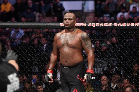 Derrick Lewis, also known as 'The Black Beast,' is a famous UFC fighter.